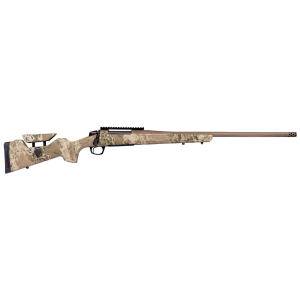 CVA CR3969 Cascade Long Range Hunter, 7 PRC, 24 Threaded Barrel + Brake, Smoked Bronze/ Realtree Hillside Camo