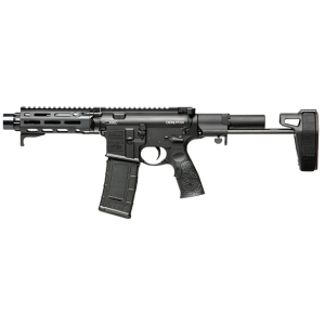 Daniel Defense 020882207047 DDM4 PDW 300 Blackout 7 30+1 Black Hard Coat Anodized Black Polymer Grip Max Defense CQB Gen7
