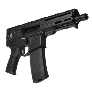 CMMG 30A0E33-AB Dissent, MK4, 300BLK, 6.5 Barrel, Armor Black, Picatinny Rear, Forward Charging Handle, 30rd