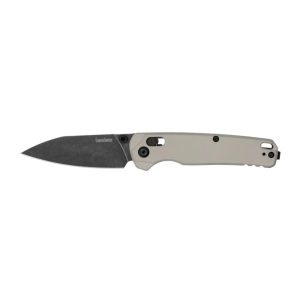 Kershaw 6105 Bel Air 3.1 CPM-MagnaCut BlackWashed Drop Point Blade, Nickel Aluminum Handles, Reversible Clip, AXIS/Crossbar