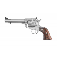 Ruger 0309 Blackhawk Stainless 357 Mag 4.63 6 Round Hardwood Grip Stainless Steel