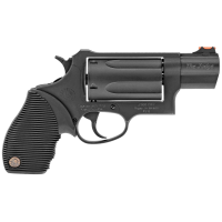 Taurus 2441031TC Judge Public Defender 45 Colt (LC)/410 Gauge 5 2.50 Blued Black Ribber Grip Fiber Optic Front Sight