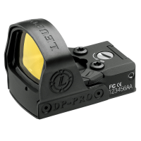 Leupold 119688 DeltaPoint Pro 1x 2.5 MOA Red Dot Black