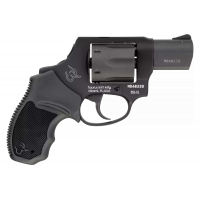 Taurus 2856021ULCH 856 Ultra-Lite 38 Spl + P 6 Round 2 Matte Black Aluminum, Black Rubber Grip