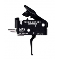 TriggerTech ARPTBB36NNF Adaptable Sig MPX Black PVD Two-Stage Flat 3.50-6 lbs