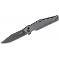 Kershaw 7900GRYBLK Launch 7 AUTO Folding Knife 3.75 Black CPM-154 Clip Point Blade, Aluminum Handles - Tim Galyean Design