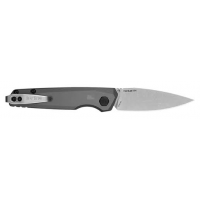 Kershaw 7551 Launch 18 AUTO Folding Knife 2.79 CPM-154 Stonewashed Drop Point, Gray Aluminum Handles