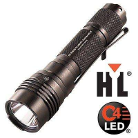 Streamlight 88084 ProTac HL-X USB 1000/400/65 Lumens C4 LED Aluminum Black Lithium with UBS Charge Cord