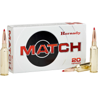 Hornady 81620 Match  6.5 PRC 147 gr Extremely Low Drag-Match 20 Bx/ 10 Cs