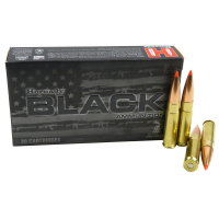 Hornady 80891 Black 208 Grain A-Max Brass .300 AAC Blackout 20Rd