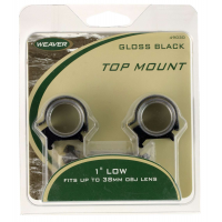 Weaver Mounts 49040 Top MountDetachable 1 Low Black Matte