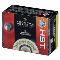 Federal P9HST2S Premium Personal Defense HST Micro 9mm Luger 147 gr HST Jacketed Hollow Point 20 Bx/ 10 Cs