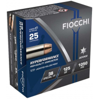 Fiocchi 38XTPB25 Extrema 38 Special +P 110 gr XTP Hollow Point 25Rd