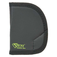 Sticky Holsters MD6 MD-6 Ruger SP101 Latex Free Synthetic Rubber Black w/Green Logo