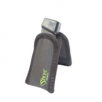 Sticky Holsters MAGPOUCH Mag Pouch Single IWB Latex Free Synthetic Rubber Black w/Green Logo