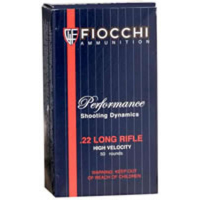 Fiocchi 22FHVCRN Shooting Dynamics Field Box 22 LR 40 gr Copper-Plated Solid Point 50Rd