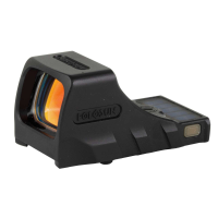 Holosun SCS-PDP-GR SCS PDP, 1x Reflex Sight, Green Multi-Reticle System, Walther PDP 2.0 Cut, Black Hardcoat Anodized