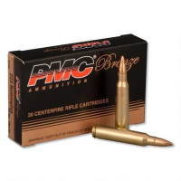 PMC 223A Bronze 223 Rem 55 gr Full Metal Jacket Boat Tail (FMJBT) 20 Rd