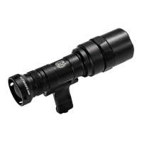 Surefire M340CBKPRO Mini Scout Pro White 500 Lumens 123A Battery Black