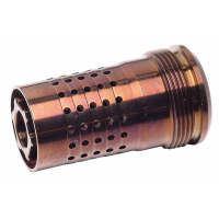 Q LLC CB1/228 Cherry Bomb 223 Rem/5.56 NATO Muzzle Brake 1/2-28 tpi Copper 17-4 Stainless Steel