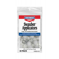 Birchwood Casey 41110 Swauber Applicator  0.75 x 3.50 20 Per Pack