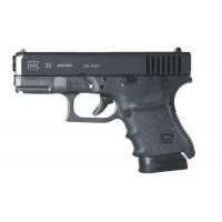 Glock PH3050201 G30S 45 ACP Double 3.77 10+1 Black Polymer Grip/Frame Black Slide