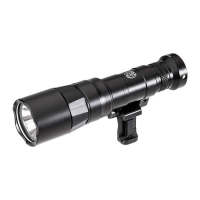 Surefire M340DFT-BK-PRO Mini Scout Pro White 550 Lumens 123A Battery Black