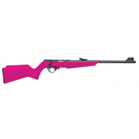 Rossi RB22L1611P Compact Bolt Action Rifle  Black / Pink .22 LR 16.5 Barrel Polymer Stock 10+1