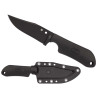 Spyderco FB15PBBK Street Beat Lightweight Fixed 3.5 VG10 Black Blade, FRN Handles