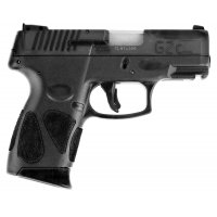 Taurus 1G2C93112 G2C 9mm Luger Single/Double 3.20 12+1 Black Polymer Grip Black Carbon Steel Slide