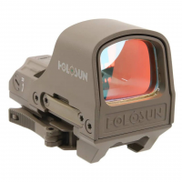 Holosun HE510C-FDE-G HE510C, 1x Open Reflex Sight, Green Multi Reticle System, FDE