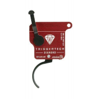 TriggerTech R70SRB02TNC Diamond Without Bolt Release Remington 700 Black Single-Stage Traditional Curved 0.30-2 lbs Right