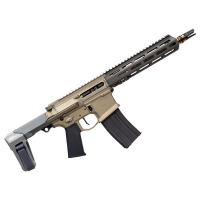 Q LLC HB55610INPISTOL Honey Badger Pistol 5.56 Nato 9.69 30+1 Polymer 2 Position Telescoping