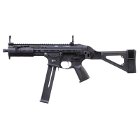 LWRC SMGPB45B8S SMG 45 ACP 8.50 25+1 Black Hard Coat Anodized SB Tactical Folding Subgun Brace Stock