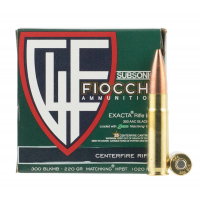 Fiocchi 300BLKMB Extrema  300 Blackout 220 gr Sierra MatchKing Boat-Tail Hollow Point (BTHP) 25 Rd