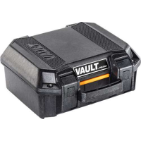 Pelican VCV100 Vault Small Case 12 Black Handgun Polymer