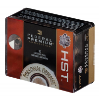 Federal P9HST1S Premium Personal Defense HST 9mm Luger 124 gr HST Jacketed Hollow Point 20 Bx/ 10 Cs