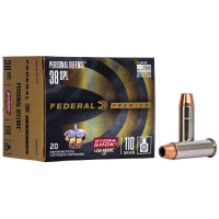 Federal 38HS3PDH 38 Special 110 Grain JHP Hydra Shock