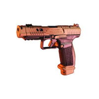 Canik HG7854-N TTI Combat 9MM, 4.6 Barrel, Compensator, Bronze, Adjustable Rear Sight, Fiber Optic Front Sight, 18 Rounds, 2 Magazines