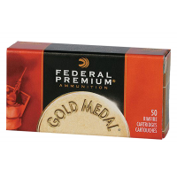 Federal 719 Premium Gold Medal 22 LR 40 gr Lead Round Nose (LRN) 50 Bx/ 100 Cs