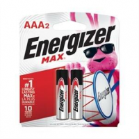 Energizer E92BP-2 Energizer Max AAA 2 Pack