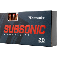 Hornady 82272   338ARC 307gr Sub X 20 Per Box/10 Case