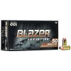 CCI 5210 Blazer Brass 40 S&W 165 Gr Full Metal Jacket Flat Nose (FMJFN) 50 Bx/ 20 Cs  5210 Blazer Brass 40 S&W 165 Gr Full Metal Jacket Flat Nose (FMJFN) 50 Bx/ 20 Cs Ammo