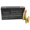 nady 80891 Black 208 Grain A-Max Brass .300 AAC Blackout 20Rd Ammo