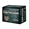 erty Ammunition LACD38025 Civil Defense 38 Special 50 Gr Hollow Point (HP) 20Rd Ammo