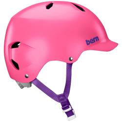 Kid's Bern Bandito EPS Bike Helmet Big 2022 - S/M in Pink Size Small/Medium
