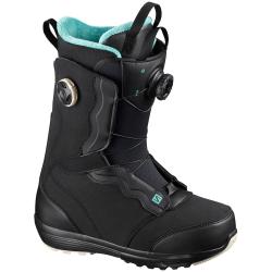 Women's Salomon Ivy Boa SJ Snowboard Boots 2021 - 8 in Black