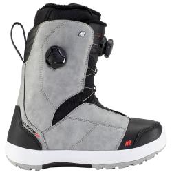 Women's K2 Kinsley Clicker X HB Snowboard Boots 2022 - 8 in Grey
