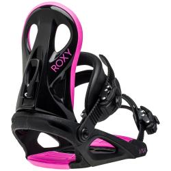 Women's Roxy Viva Snowboard Bindings 2022 - S/M in Black Size Small/Medium