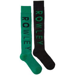 Women's Roxy x Rowley Snow Socks 2022 - M/L in Black Size Medium/Large | Nylon/Acrylic/Elastane